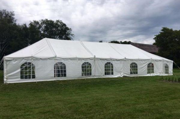 30' x 75' pole tent - sectional